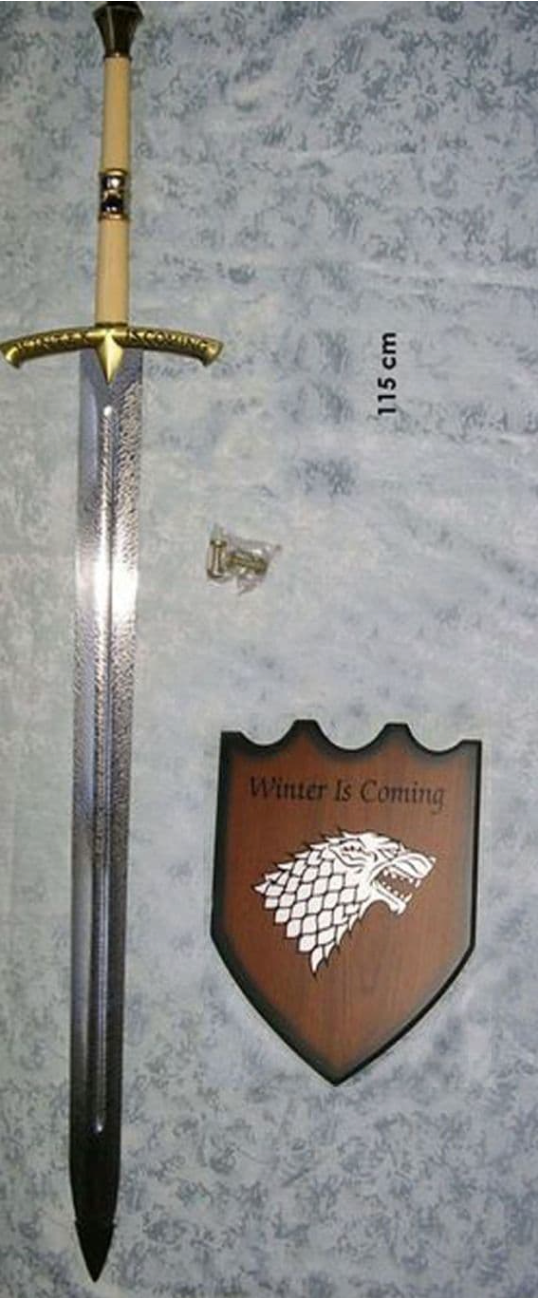 ESPADA ICE DE EDDARD STARK- JUEGO DE TRONOS Ref: 236