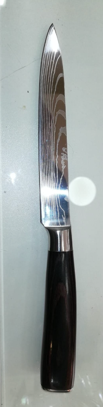 Cuchillo acero damasquinado 3